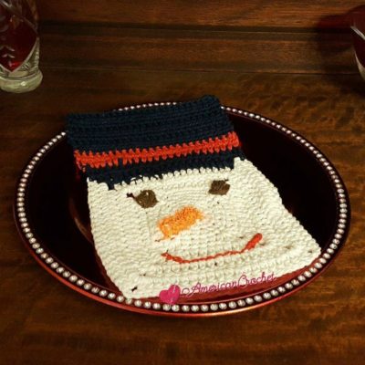 Frosty Dishcloth